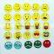 custom round printed paper fridge magnet