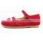 Guangzhou Sweet Red Round Toe Princess Shoes for Children