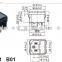 110V AC power socket,2.1mm DC Male Power Jack Connector,DC Power Female Jack Connector