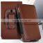 Premium PU Leather Vertical Belt Flip Pouch Holster Case Clip For Mobile Phones