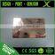 304 Stainless Steel cheap Black Matte metal card blank/ metal magnetic stripe card/Laser cut out metal business card