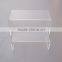 Wholesale acrylic shoe shelf display rack acrylic shoes display stand