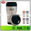 food grade insulated 16oz stainless steel personalized coffee mug with screw lid
