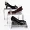 Customized Clear acrylic shoe stand high-heeled shoes display stand