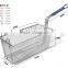 Stainless Steel Mini Wire Mesh Fry Basket and Deep Fat Fryer Fry Basket and stainless steel frying basket with handle
