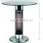 Electric Carbon Infrared Outdoor Heating Table with 70cm Table Top CE,GS Approval