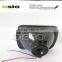 5 Inch Square BMC CRYSTAL GLASS Halogen Semi Sealed Beam