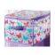 foldable plastic storage box with handles for clothes