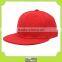 plain black cotton high quanlity custom snapback cap