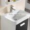 1004B China Chaozhao factory modern 70cm white oak wood wall hung bathroom cabinet
