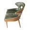 Modern wood chairs for restaurant dining