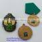 Custom plated metal medal russia on sale