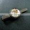 18mm vintage style steam punk watch movement core rhodium,metal gun black fashion tie clip bar 6830002