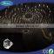 EP-045 20 Pack crystal pendant end fixture for 3 Strand Fiber for luxury chandelier decoration