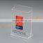 lucite acrylic brochure holder