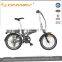 2015 new 20 inch foldable e-bike bulit in lithium battery