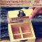 pine wooden Essential oil bottle storage box in packaging boxes