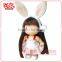 9cm fashion baby plastic doll toys keychain gifts