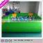 Durable green and white color giant inflatable pools for adults, inflatable swimming pool