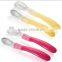 BPA free silicone baby spoon,silicone baby feeding spoon