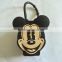 2016 Silicone Cartoon Mickey Mouse Key Ring Gift Party Favors-key holder