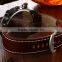 promotional electric gift leather band quartz watches for men