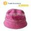 Bucket hat wholesale , pink ladies hats,high quality bucket hat