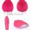 new products facial brush gold silicone facial brush rechargeable home use