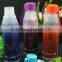 Colorful plastic water tumblers with lid and handle/ travel plastic 700ml colorful tumbler with handle and lid. BPA FREE!