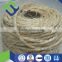 100% sisal 6mm rope, 3 strand twisted sisal fiber rope for decoration