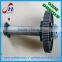 OEM transmission steel shaft with gear
