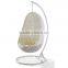 CH-CL044 Popular Black Color Garden Swing Hanging Chair, rattan egg chair with cushion