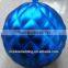 OEM Blow Molding plastic large christmas balls Plastic Christmas Shinny Ball