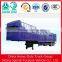 Low Price Light Weight 12 Wheels Fence Truck Cargo Semi Trailer with 3 Axles for Sale