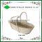 Hot Sell Handmade Maize Baby Moses Basket High Quality Baby Carry Basket