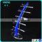 Hot 6 tiers Acrylic eyeglass frame stand 6 step glasses Display Riser Holder Perspex Glasses Display Stand Riser