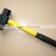Double face sledge hammer 2lb to 20lb with fiber glass handle