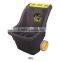 NEW HDPE 18L 48L 90L plastic garden cart with wheels
