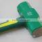 Berrylion High Grade Stone Hammer 2P-16P Stone hammer with TPR Plastic handle