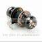 Berrylion S shaped door lock red bronze door lock with 3 keys