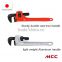 Easy to use and functions of pipe wrench for pro use, small lot order available
