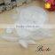 Hiah quality magnetic white lace applique for the wedding dress