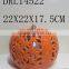 Hollow pumpkin ceramic lantern festival holloween decorations