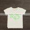 Comfortable girls cotton t-shirts with fish printer
