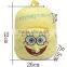 Fashion! Yellow cartoon school bag cheap backpacks with wheels backpack child