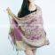 sales cheap ladies floral tribal print 100% cotton pashmina shawl scarf