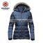 Women Down & Feather Winter Jacket With Fur