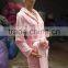 gaoyang factory cheap microfiber bath robe with hair-drying cap
