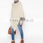 Wholesale Wool Cashmere Knitted Poncho