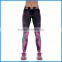 New designed sublimation printed sexy leggings for mature women